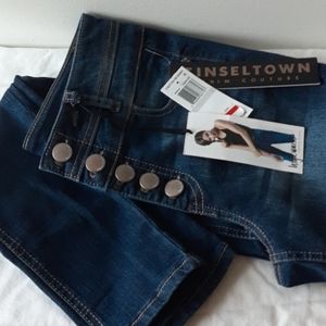 Tinsel Town jeans dark wash size 1